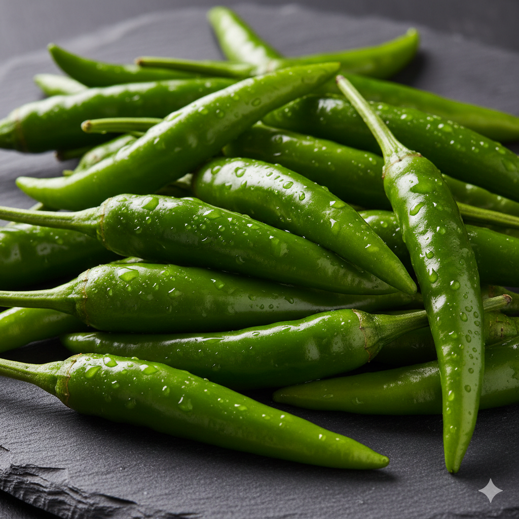 Green chillis